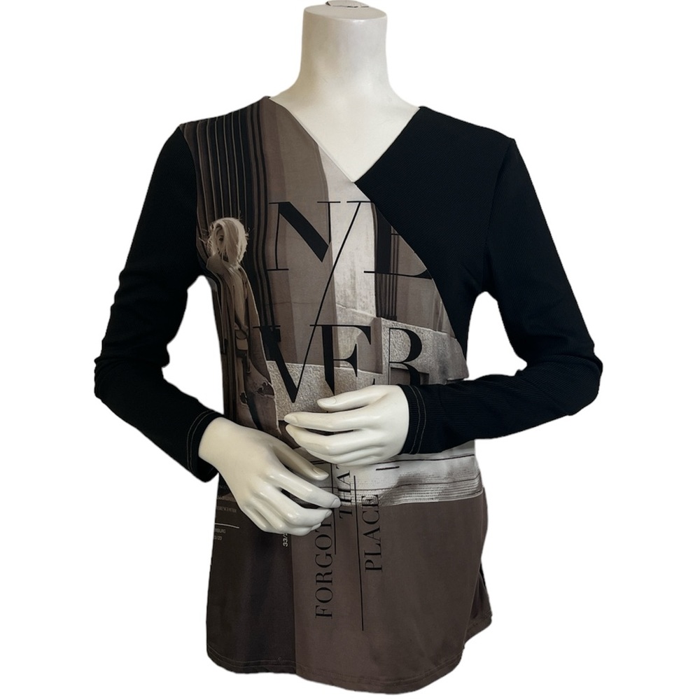 Griffin Print Blouse